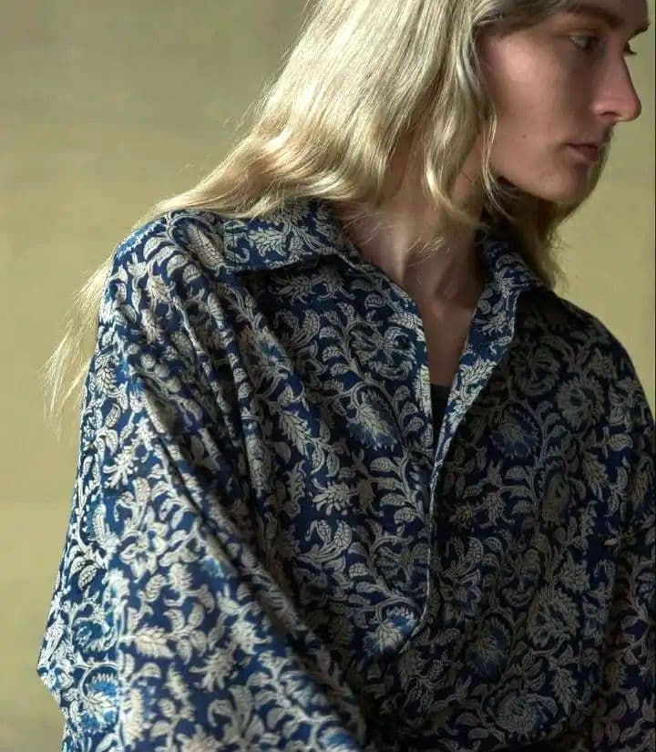 niceness 22ss lee 柄シャツ namikazu