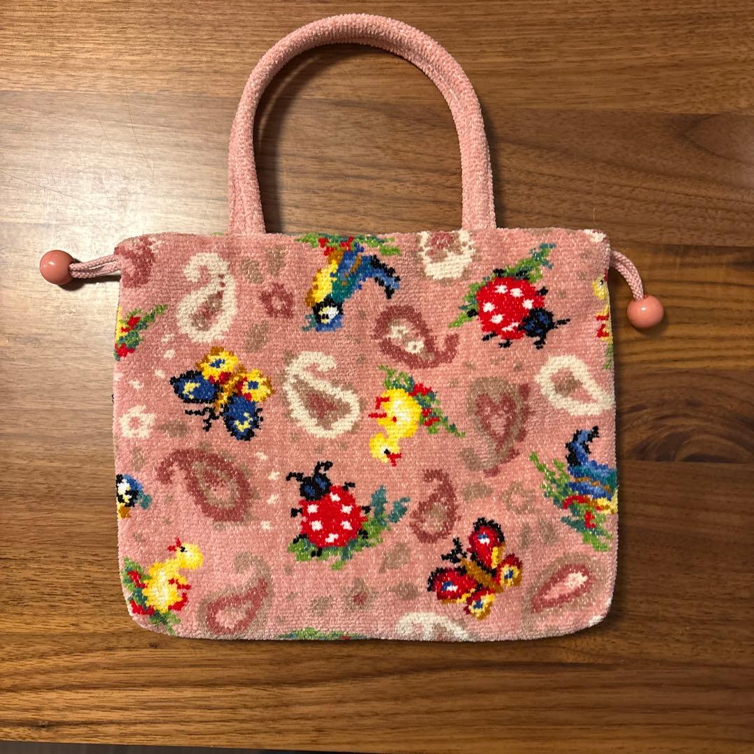 【最終値下げ】フェイラー　ハイジペイズリー　手付き巾着