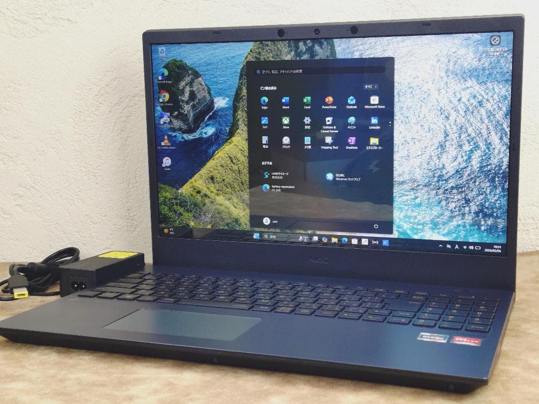 【美品】2020年製NEC LAVIE N15 Ryzen 7 メモリ24GB！