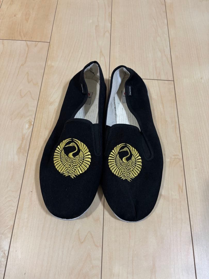 supreme sasquatchfabrix カンフーシューズ スリッポン