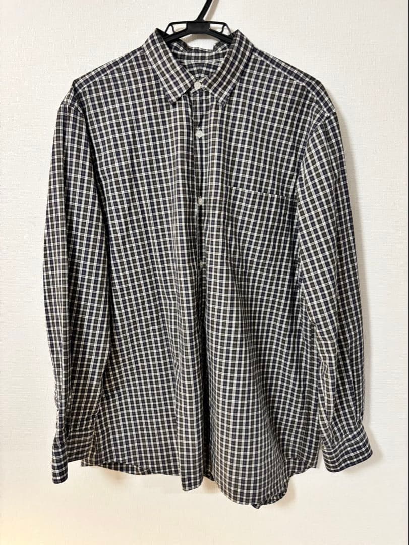 comoli 19ss タータンチェックシャツ　3