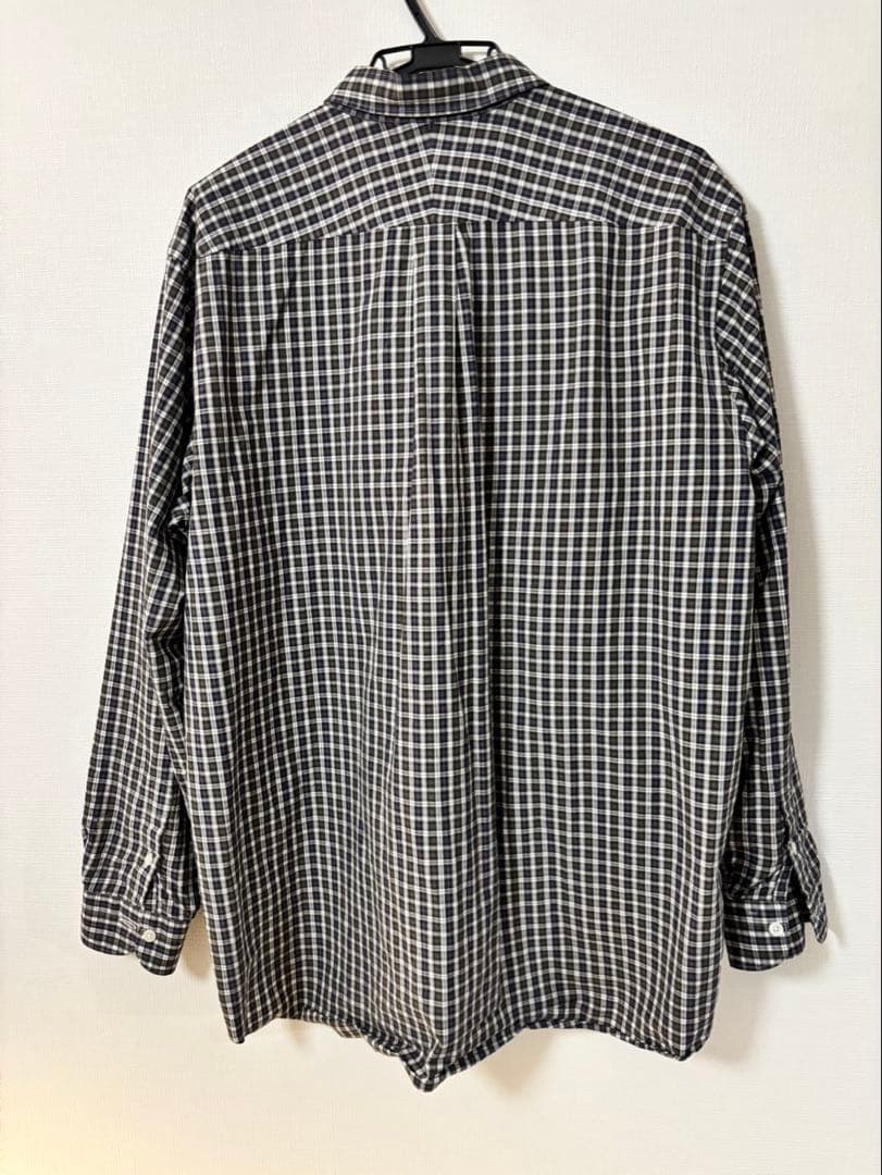 comoli 19ss タータンチェックシャツ　3
