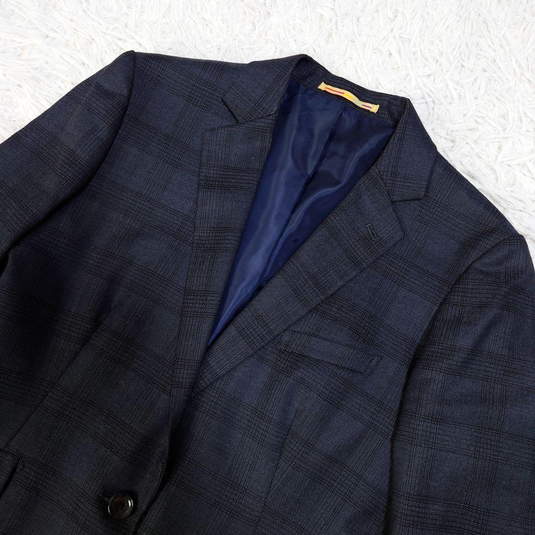 希少　大きいサイズ　オリヒカ　パンツスーツ　グレー　グレンチェック　上11下13