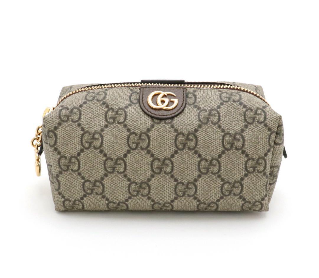 Gucci GGパターン ポーチ ベージュ