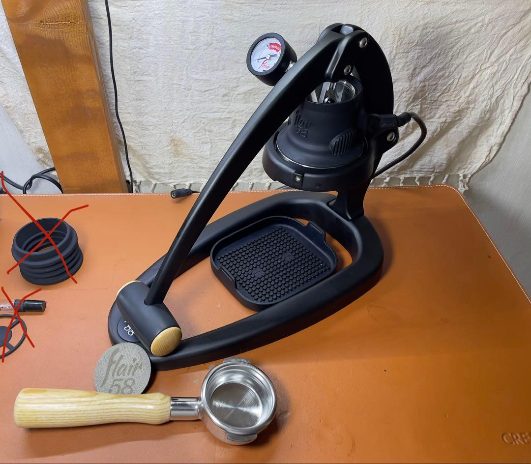 Flair 58 (電気式）　手動エスプレッソマシン8月上旬まで