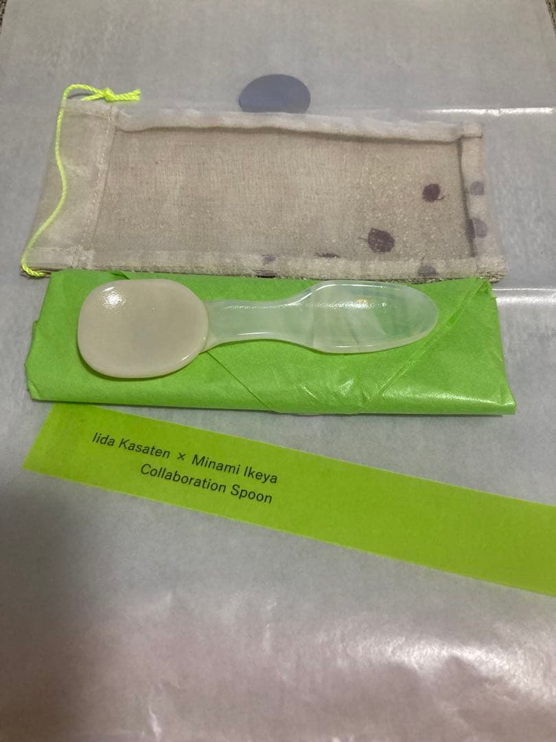 池谷三奈美×イイダ傘店 コラボスプーン⭐︎新品•未使用