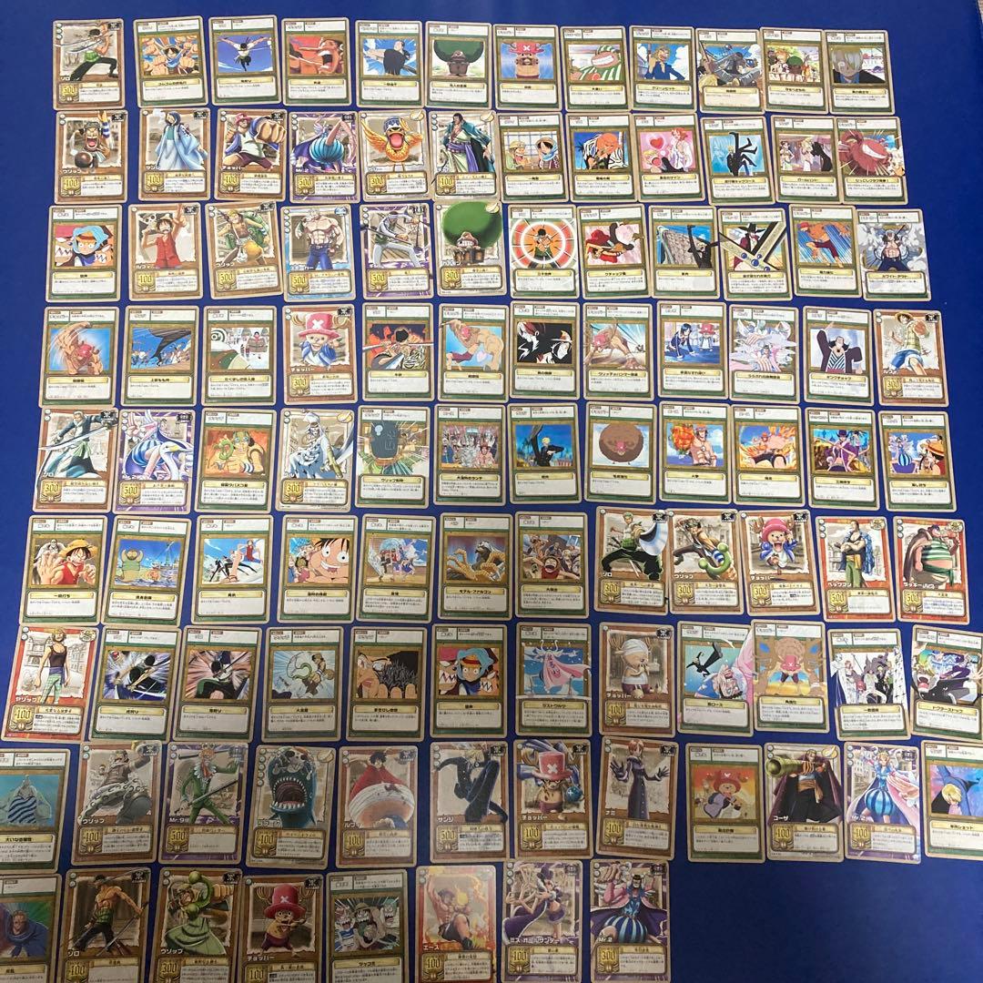 大量　ワンピースカードゲーム　カードダス　まとめ売り104枚　ハイパーバトル　旧