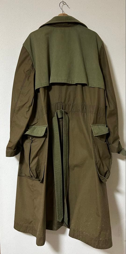 マハリシ モーターサイクルコート オリーブグリーン
