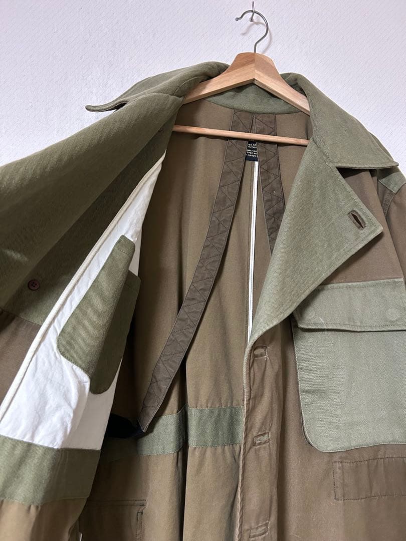 マハリシ モーターサイクルコート オリーブグリーン