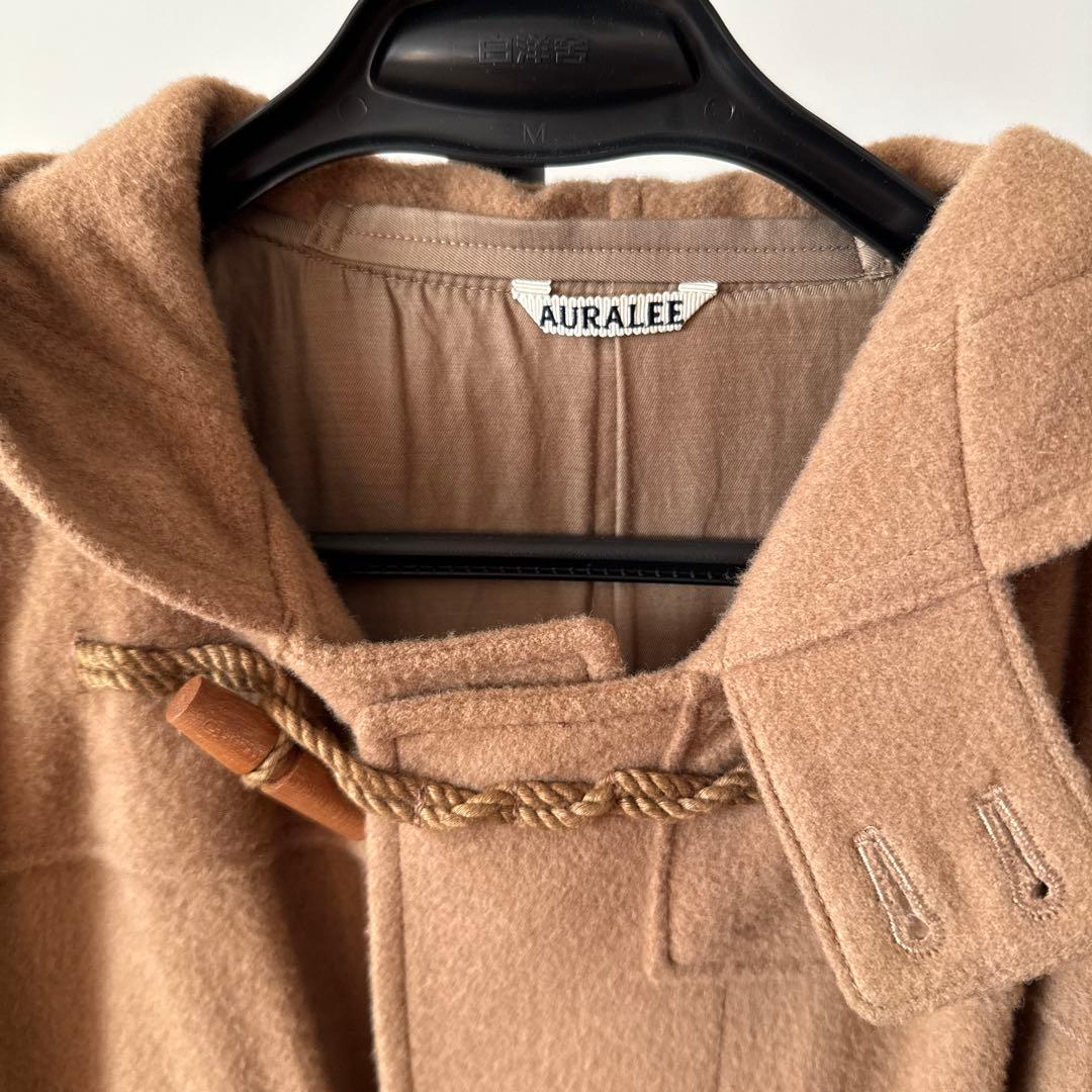 AURALEE ベージュ ダッフルコート サイズ1