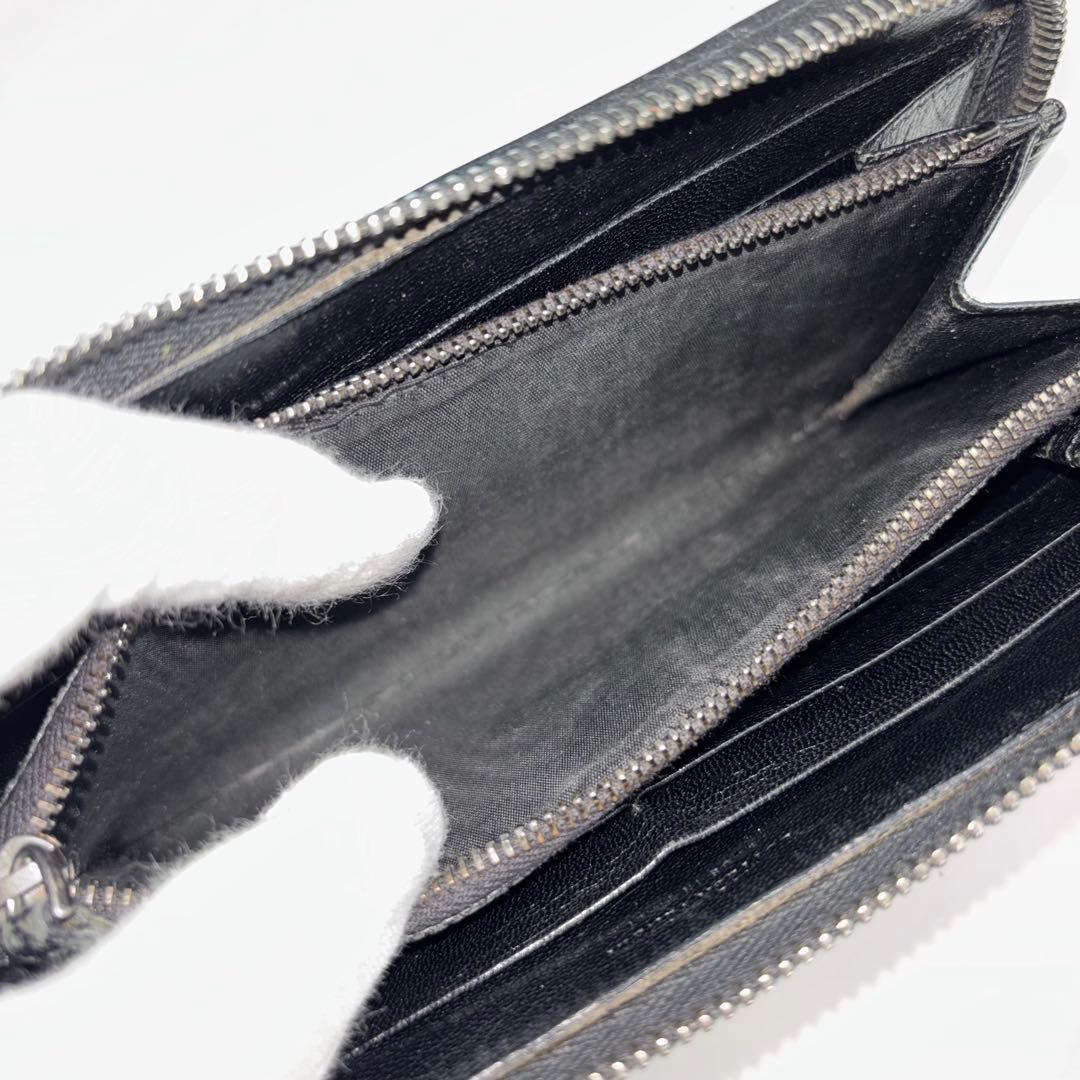 ✨美品✨　BOTTEGA VENETA ラウンドファスナー　イントレチャート