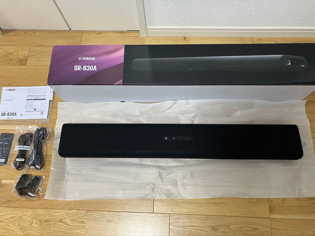 YAMAHA サウンドバー SR-B30A (B) ブラック 2025年製