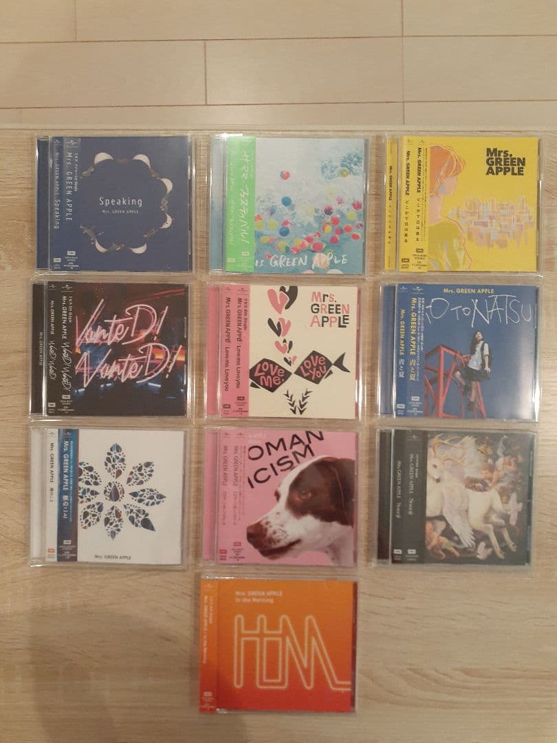 Mrs.GREEN APPLE　CDまとめ売り