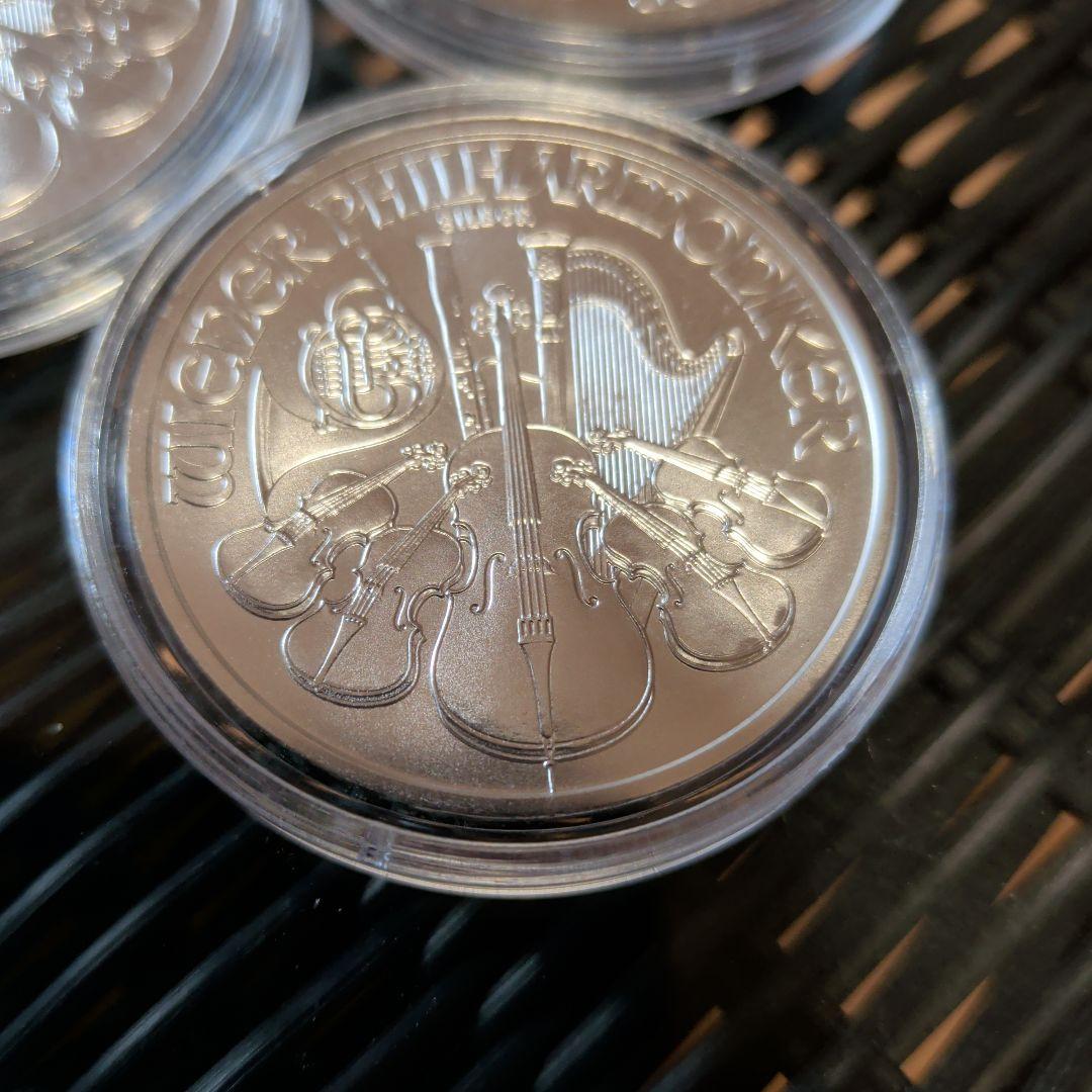 オーストリア ウィーン銀貨 1オンス 純銀　2025年