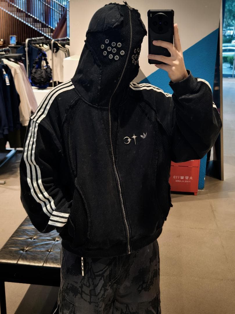 Thugclub adidas パーカー SIZE L