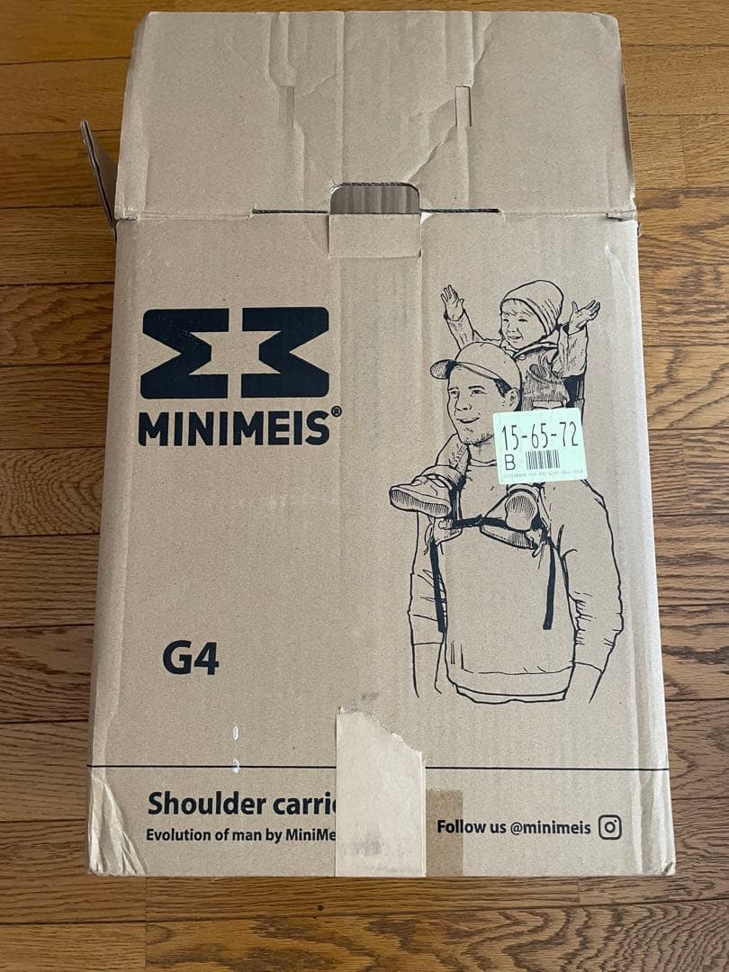 肩車キャリア　ミニマイス　G4 ブラック　minimeis