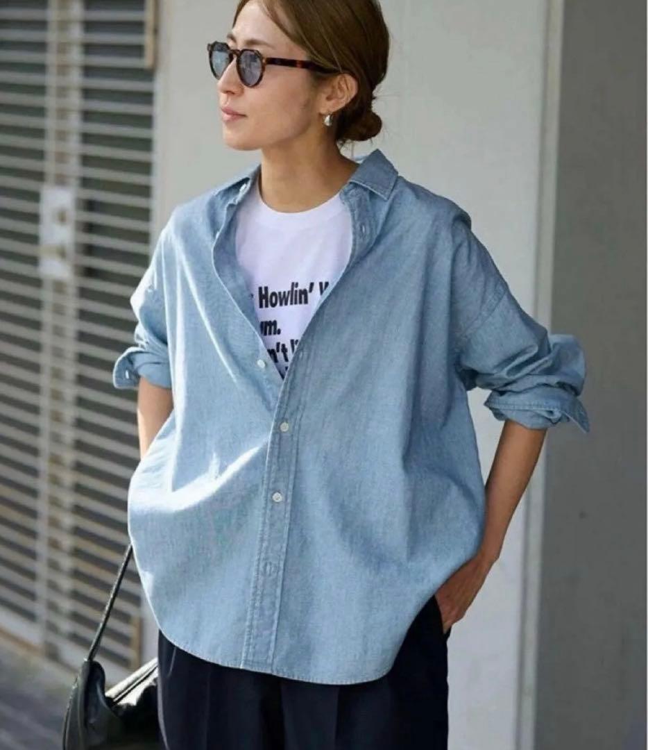 フレームワーク シャンブレーシャツ F ダンガリーシャツ