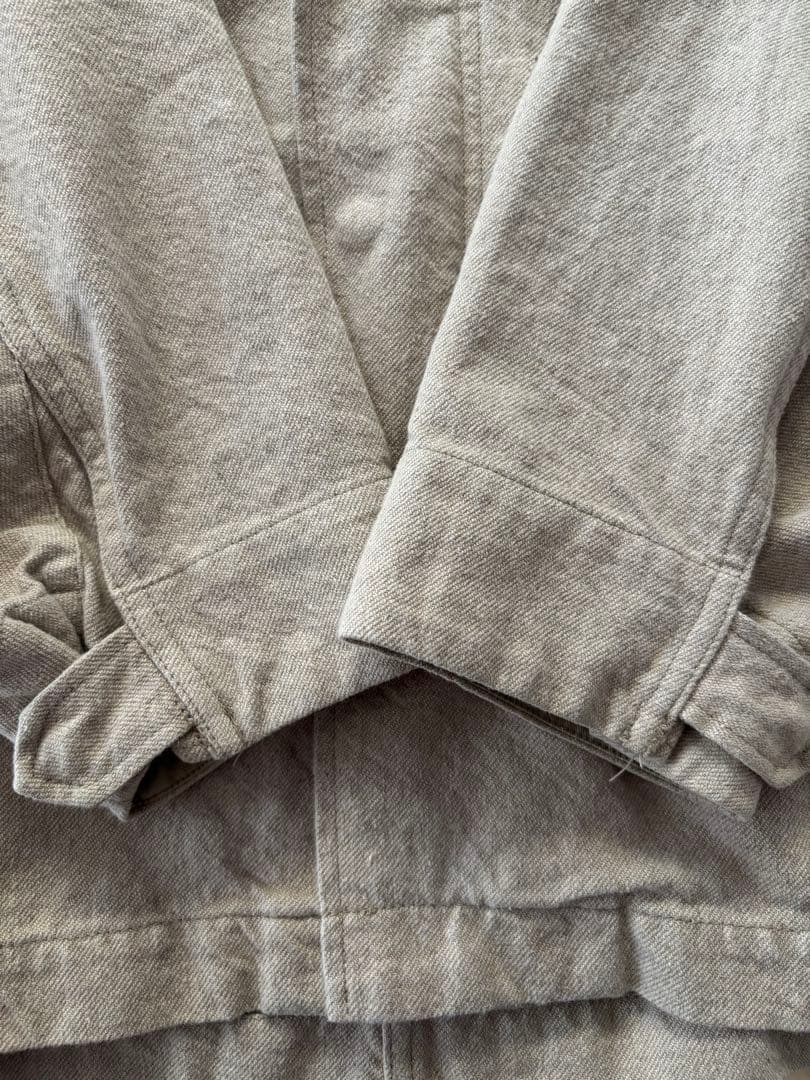 【FRAMeWORK】綿麻キャンバスフィールドジャケット