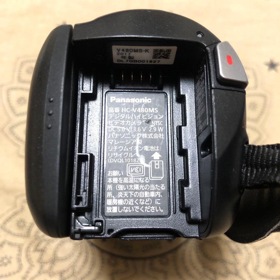 ほぼ新品 Panasonic HC-V480MS ビデオカメラ