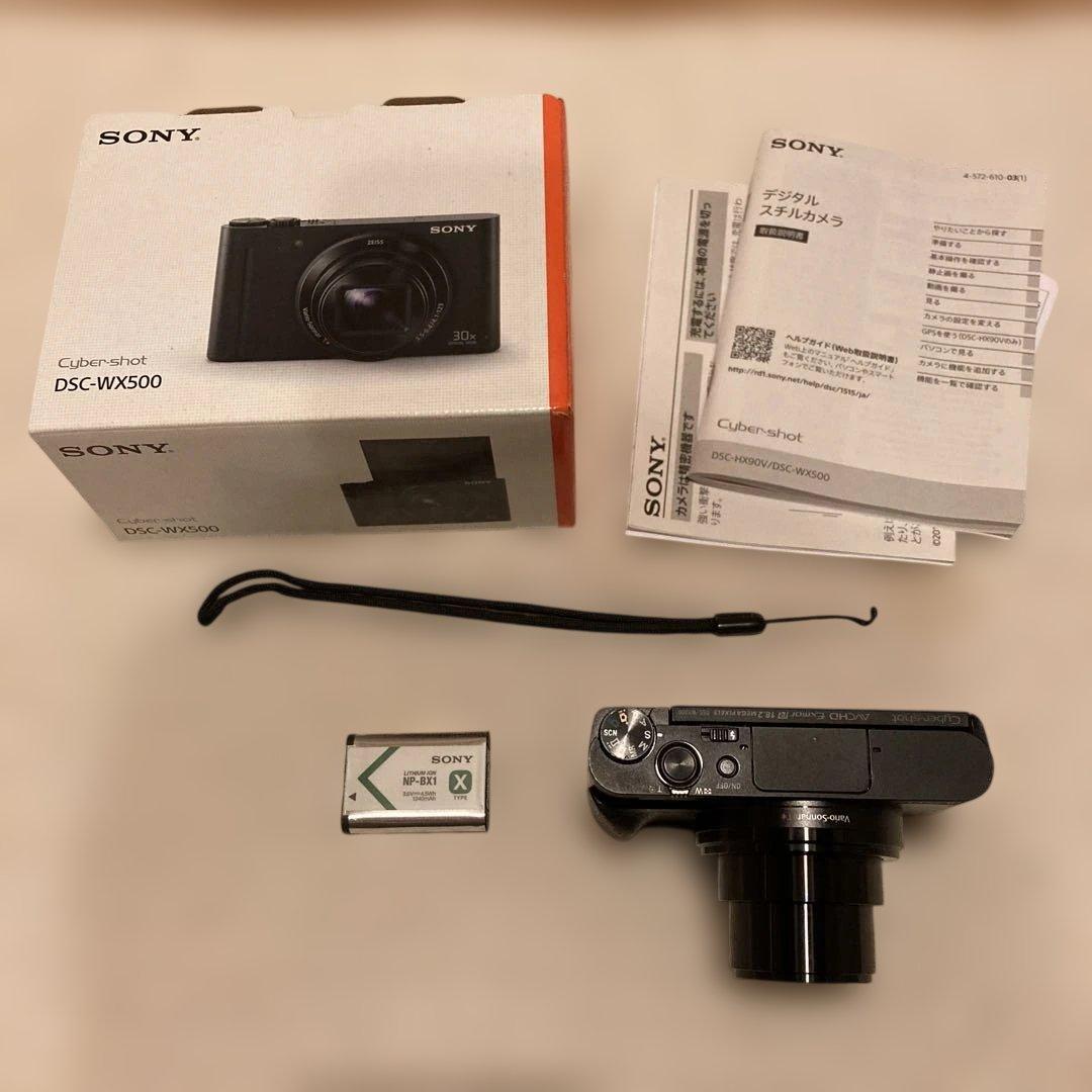 ジャンク SONY DSC-WX500 コンパクトデジタルカメラ