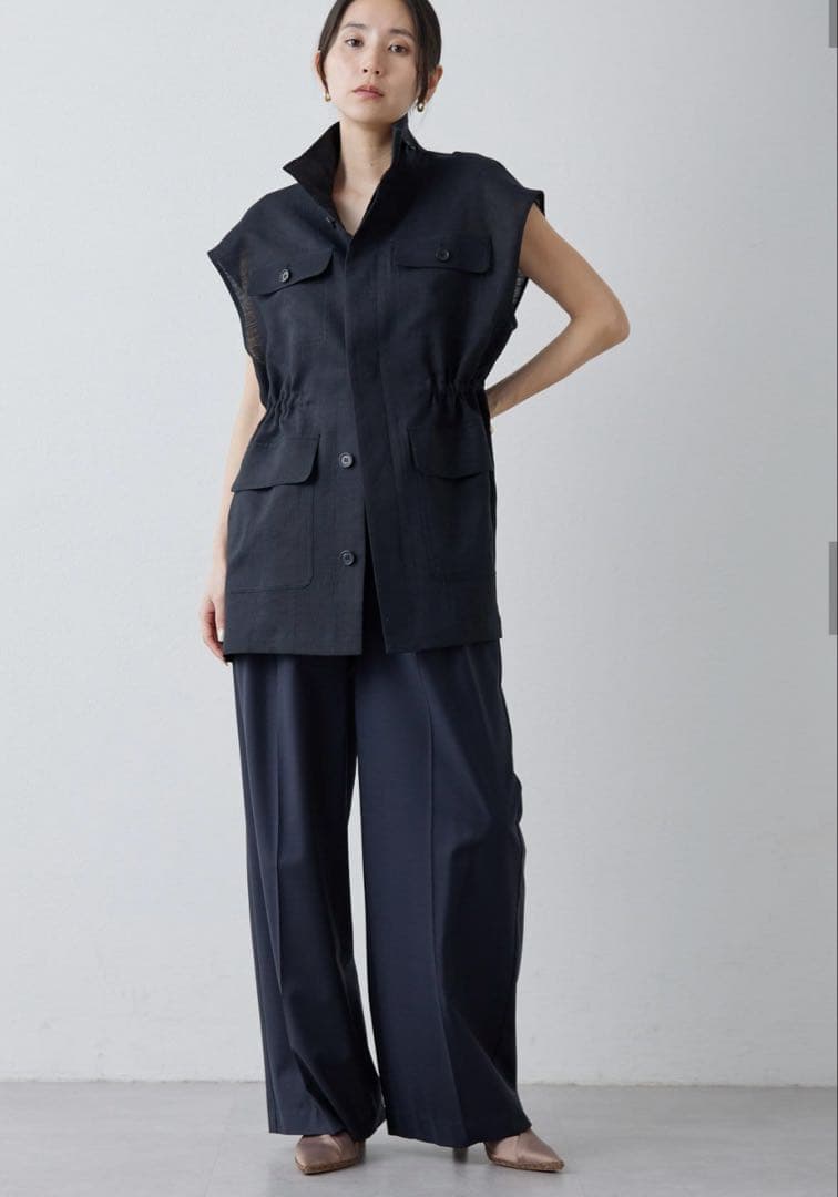 最高値下値rawing Numbers コンチネンタルリネンベスト