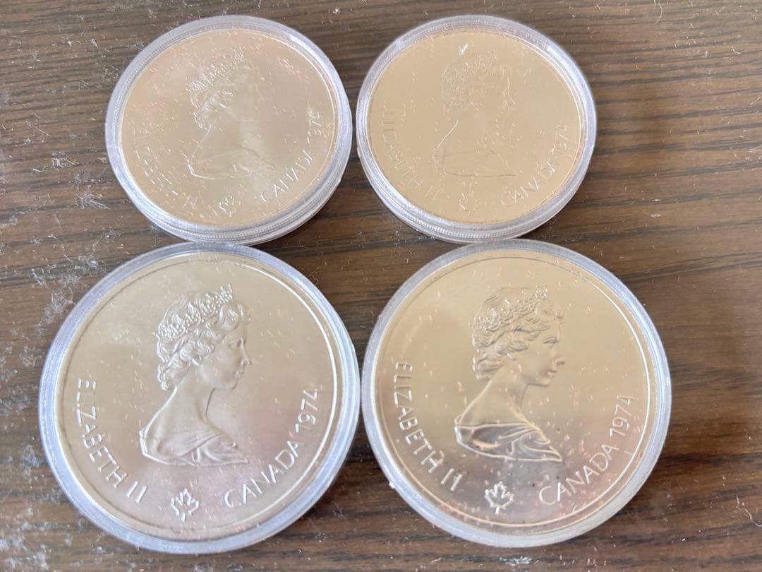 1976年モントリオールオリンピック記念硬貨セット　箱付き