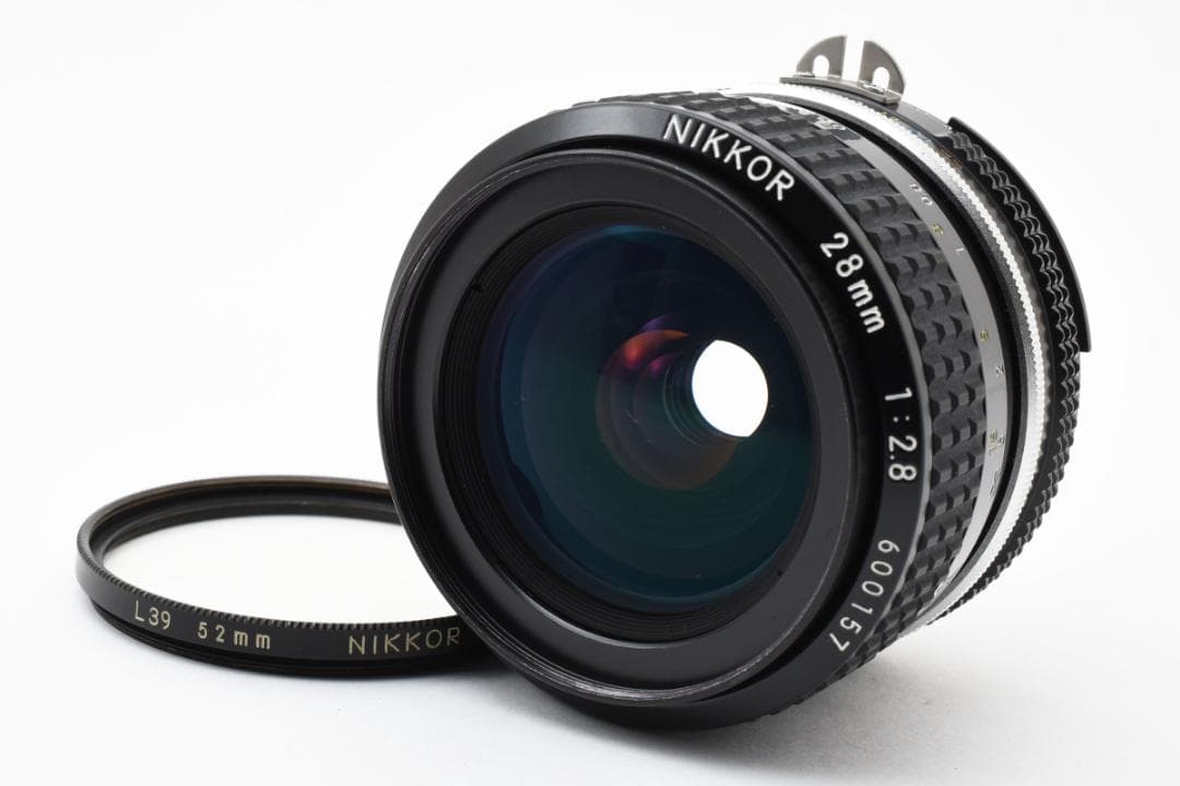 【美品】Nikon Ai 28mm F2.8 単焦点レンズ Fマウント #A4