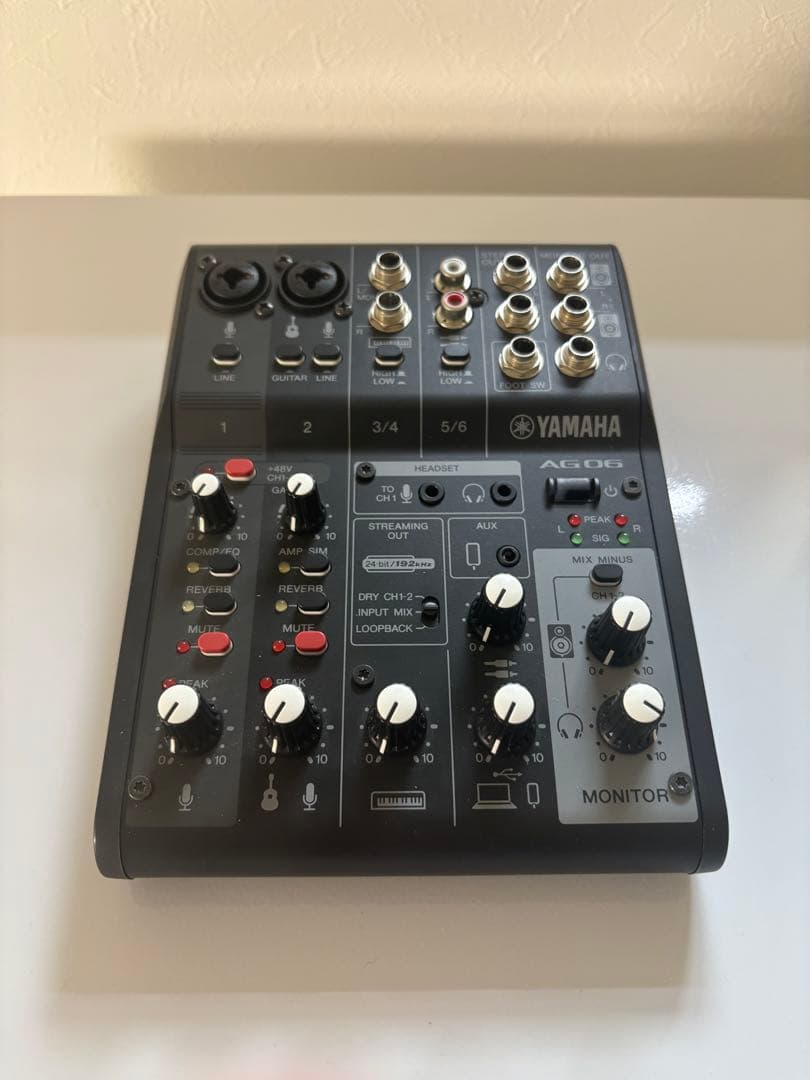 H*様 Yamaha AG06 MK2 ミキサー マイクセット