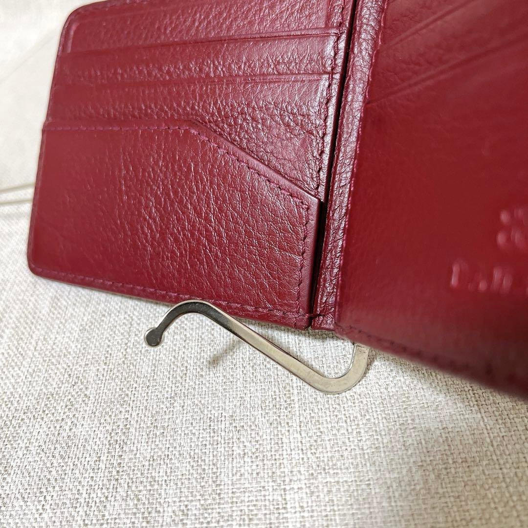 【人気完売色】バハリ マネークリップ ポリッシュ ガルーシャ エイ革 バイカラー