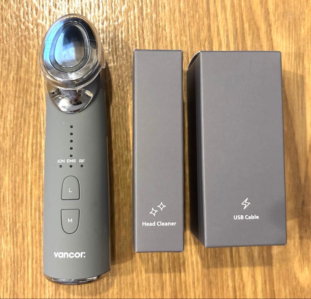 vancor 美顔器 ION EMS RF機能 グレー
