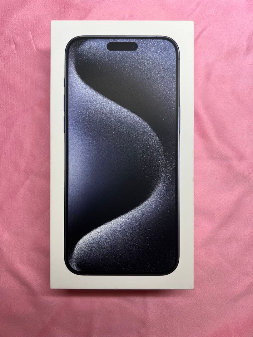 Apple iPhone 15 Pro MAX ブルーチタニウム　256GB本体