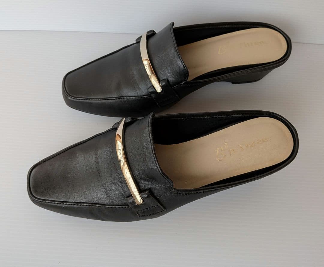 ビースリーB-Threeミュール 710099ブラック