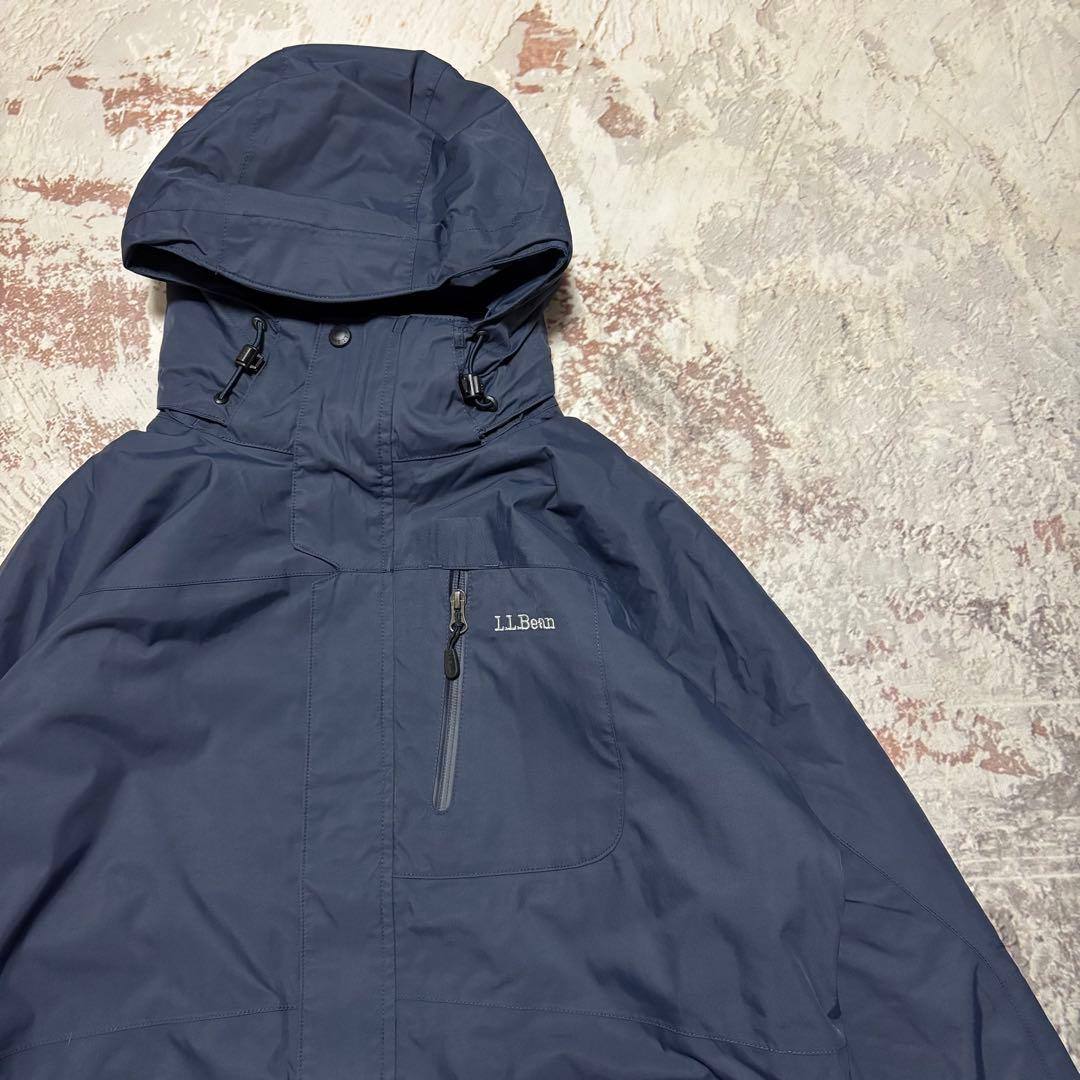 【極美品】 L.L.Bean ラゲットリッジパーカー プリマロフト TEK M