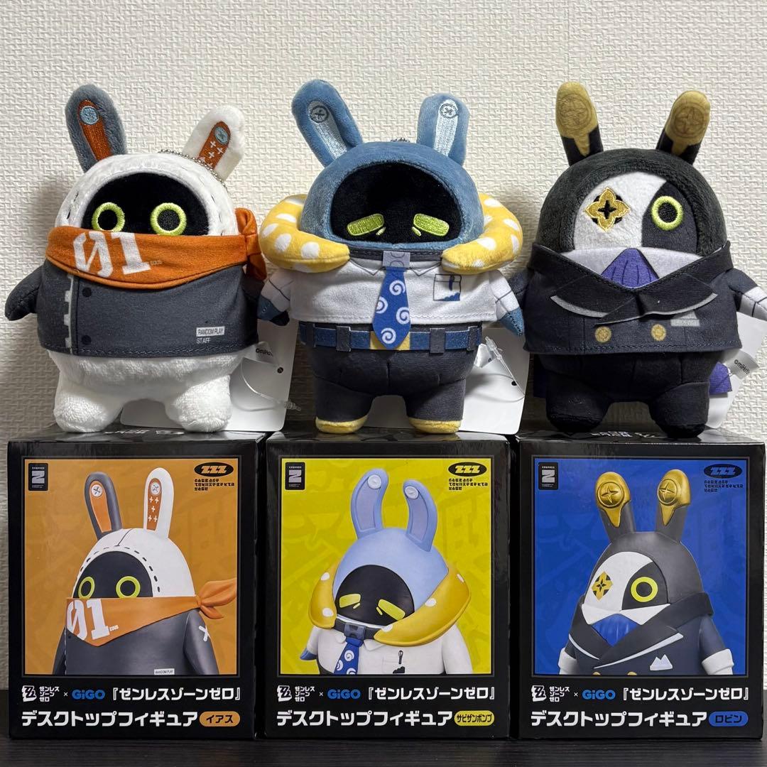 GIGO限定　ゼンレスゾーンゼロ　ゼンゼロ　ボンプ　デスクトップ　6点