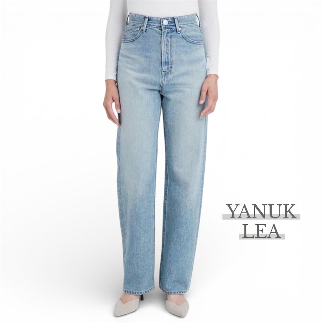 ✨美品✨ヤヌーク Lea ボーイズストレートデニム サイズ24 レア