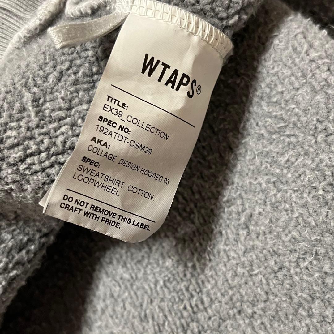 WTAPS 19AW HOODED SWEAT ダブルタップス パーカー 02
