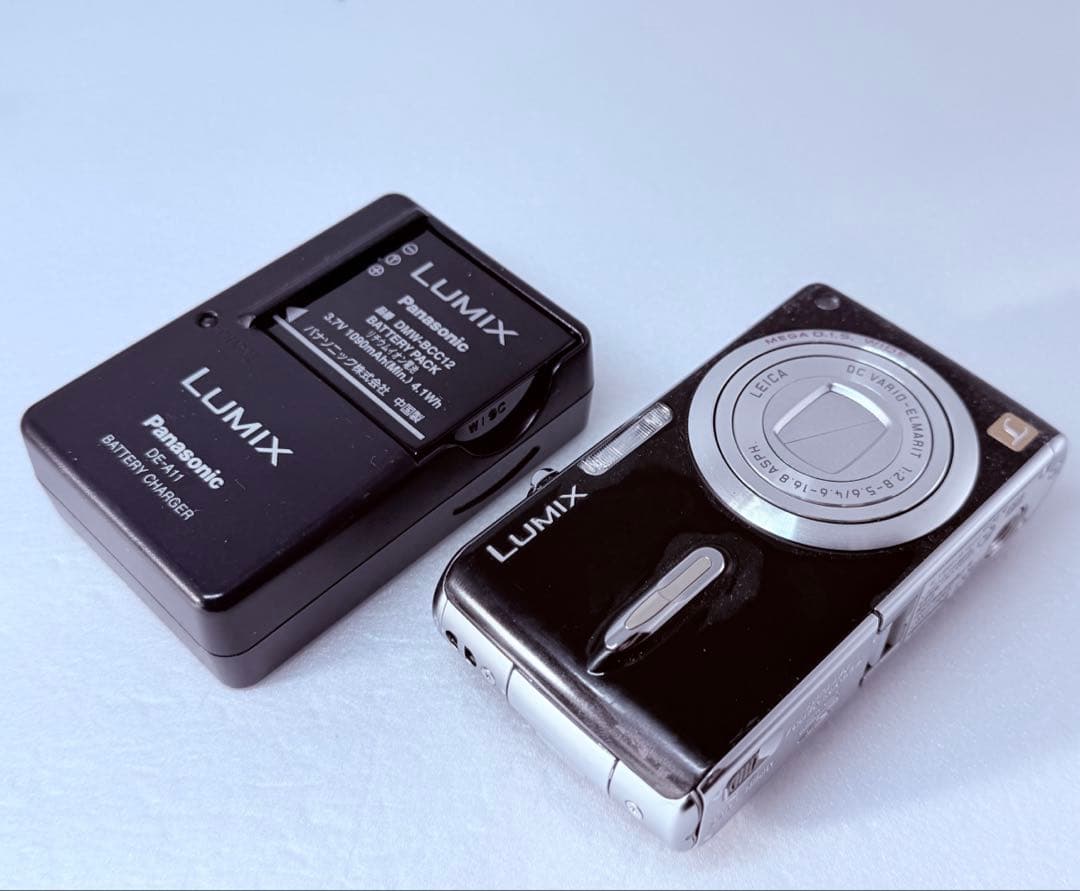 LUMIX DMC-FX07 ブラック 動作確認済 平成レトロ コンデジ