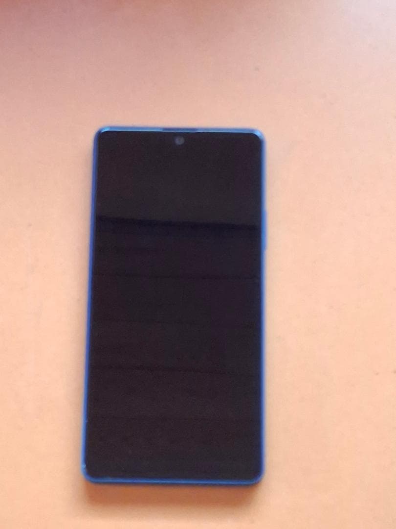 【美品/外箱付】Xperia Ace III SOG08 ブルー SIMフリー