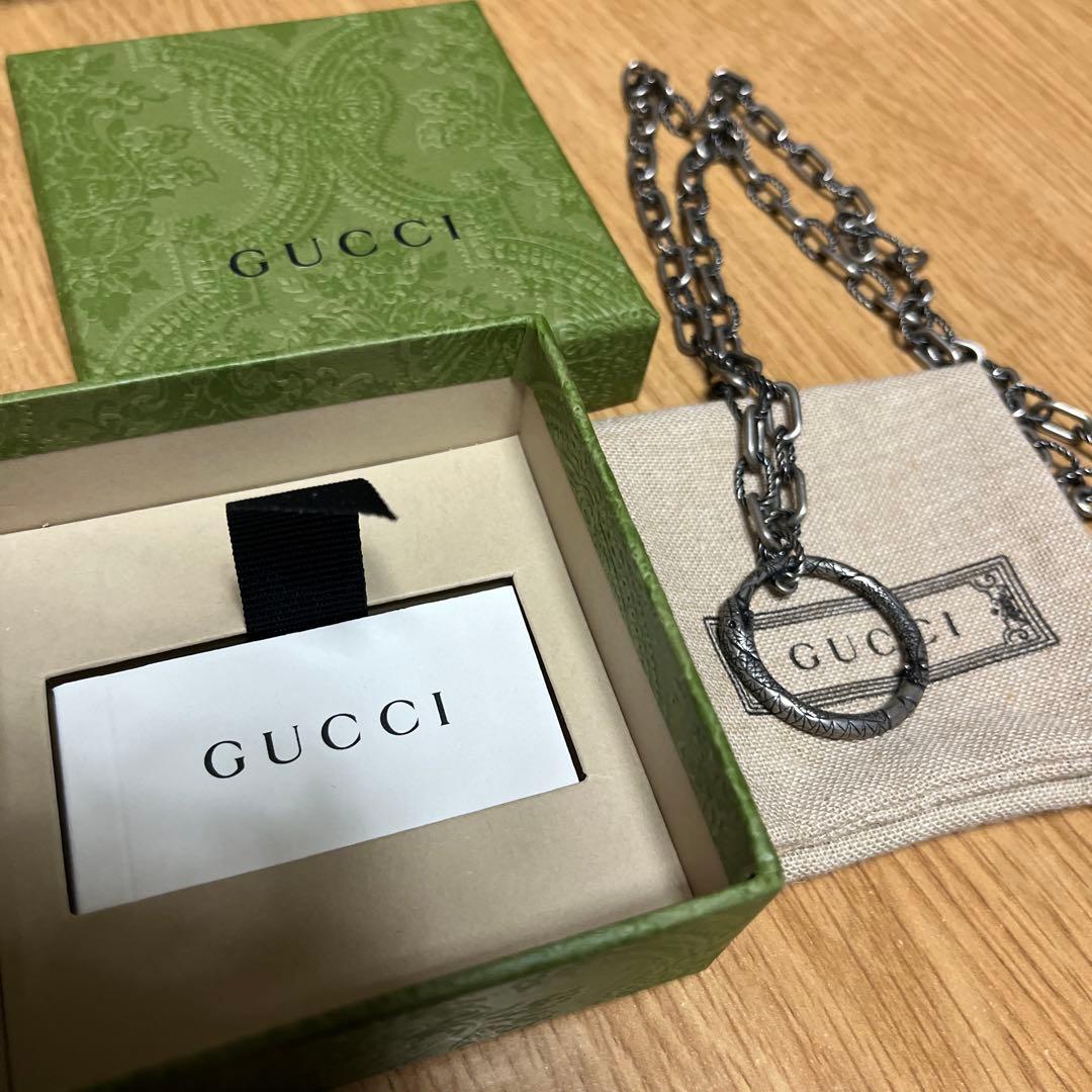 GUCCI ウロボロス ネックレス