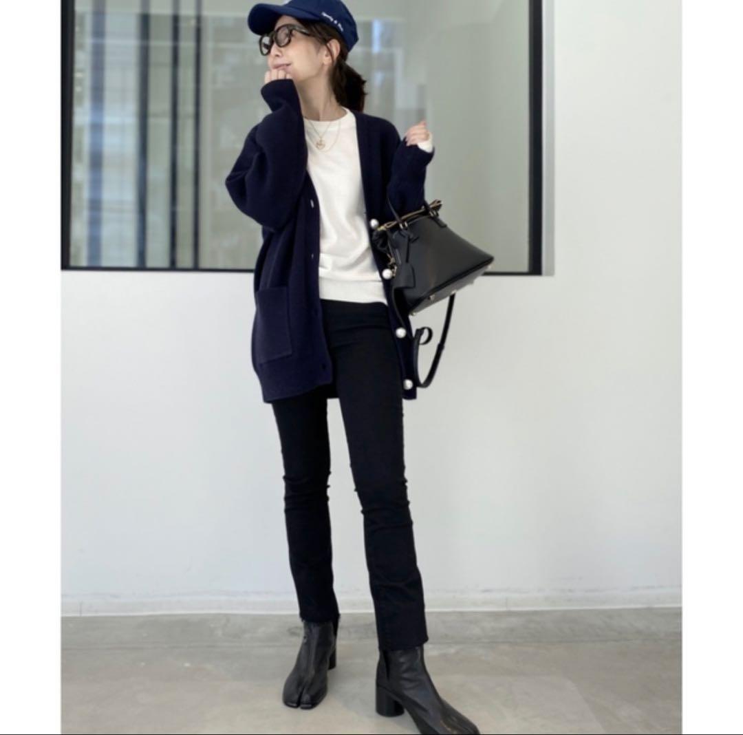 L’Appertement pearl bottonカーディガン