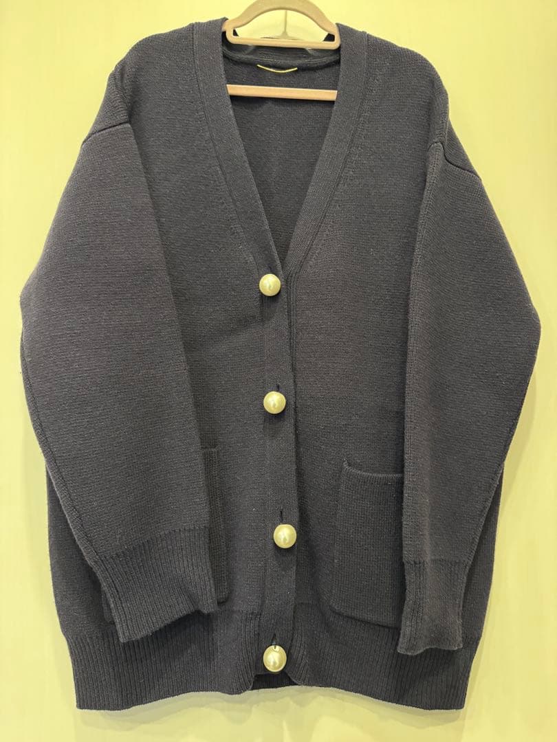 L’Appertement pearl bottonカーディガン