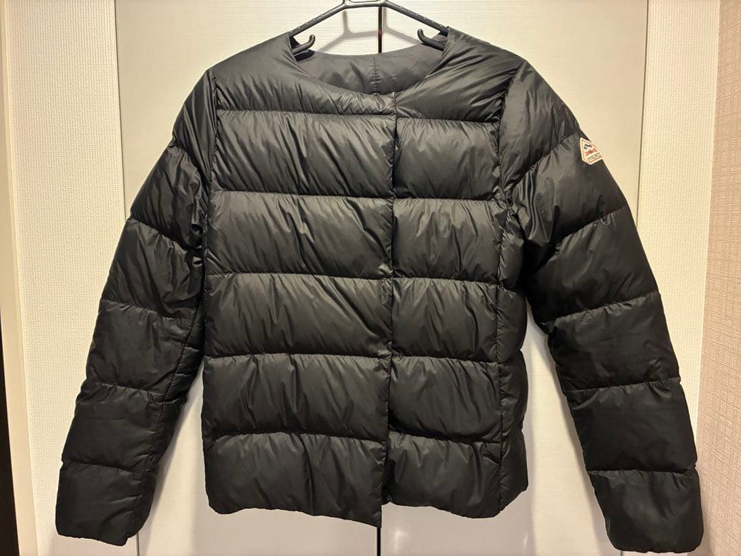 PYRENEX CANNES ブラック ダウンジャケット JP 40