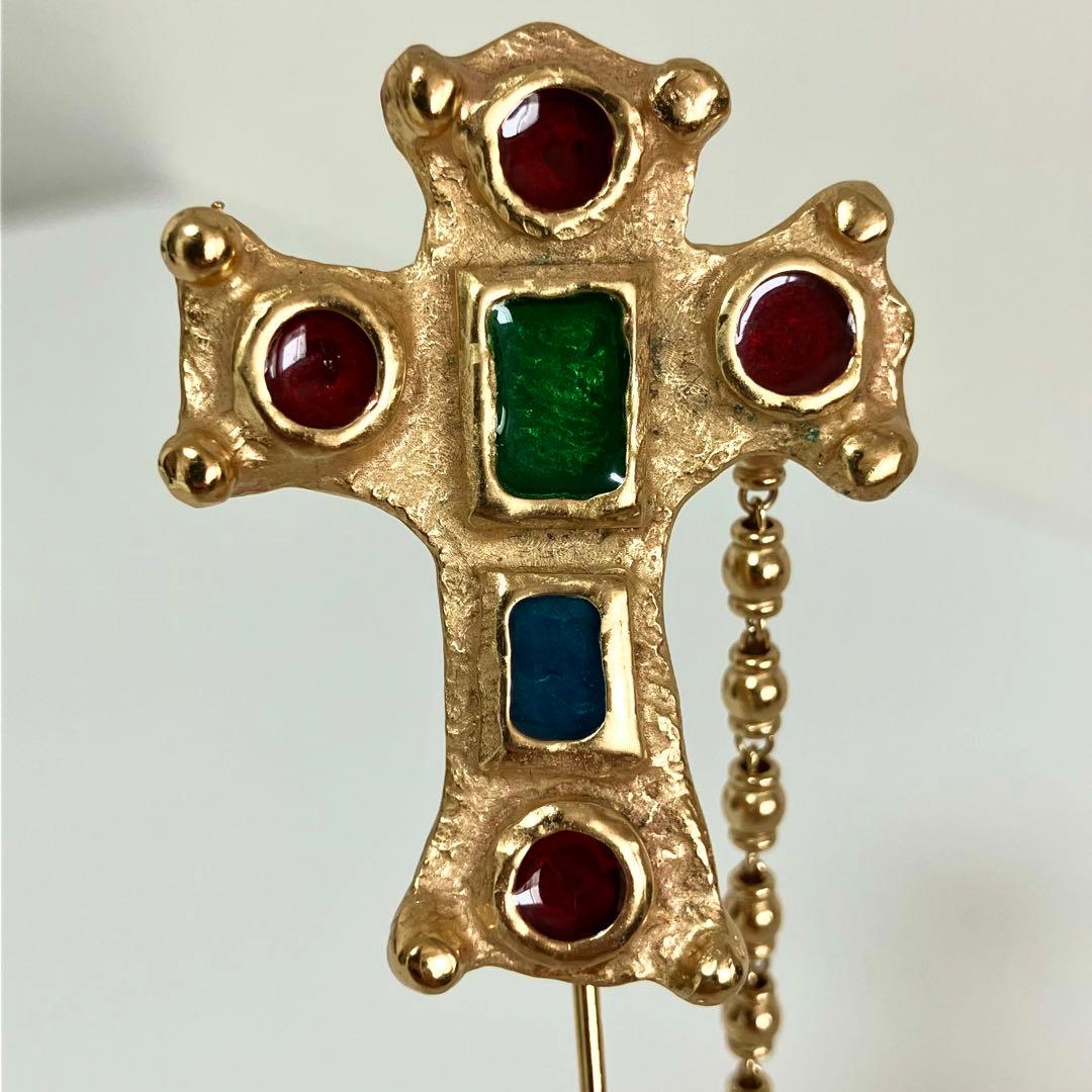 3540 激レア ドルチエ&ガッバーナ ブローチ ラインストーン☆