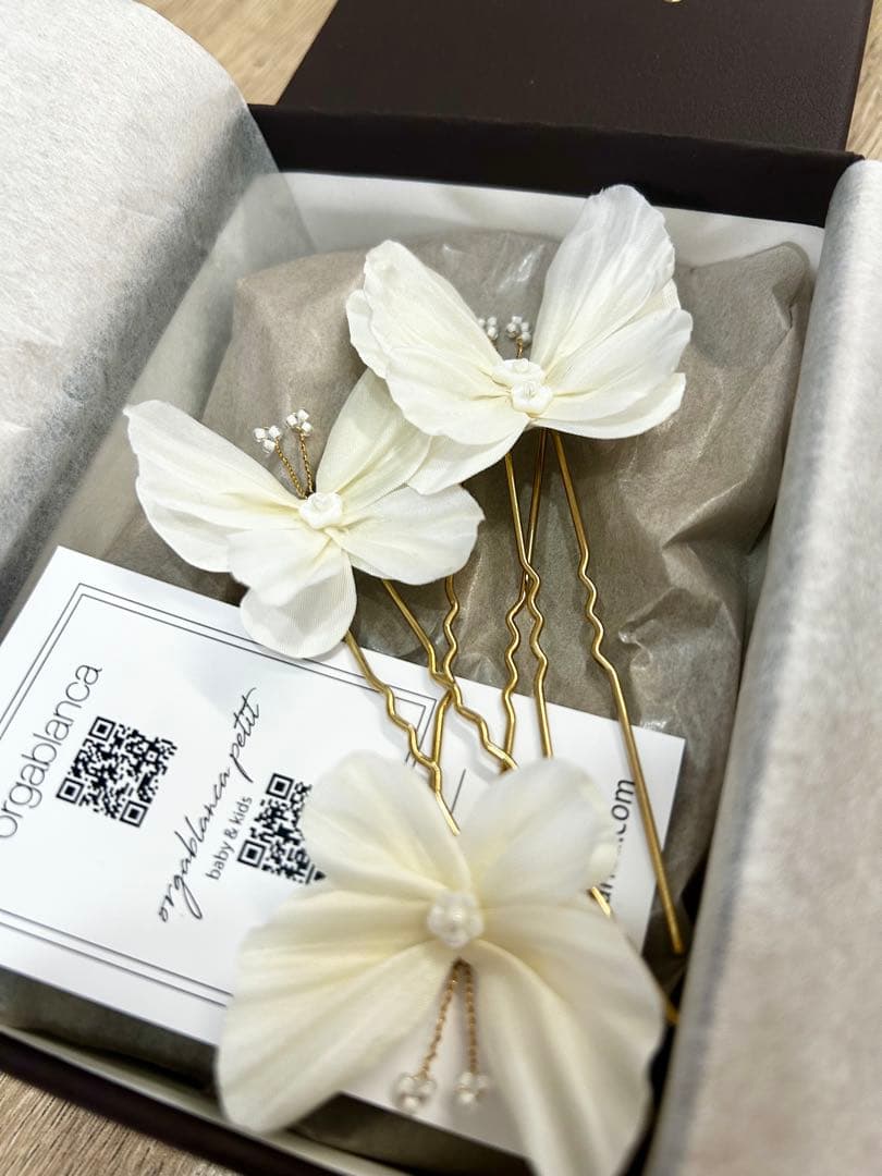 ORGABLANCA カプリピン　結婚式　ヘア