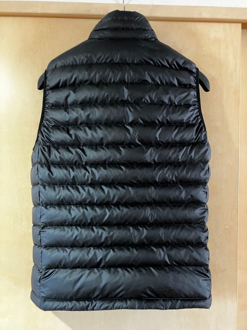 patagoniaパタゴニアメンズダウンセーターベスト黒サイズSほぼ新品