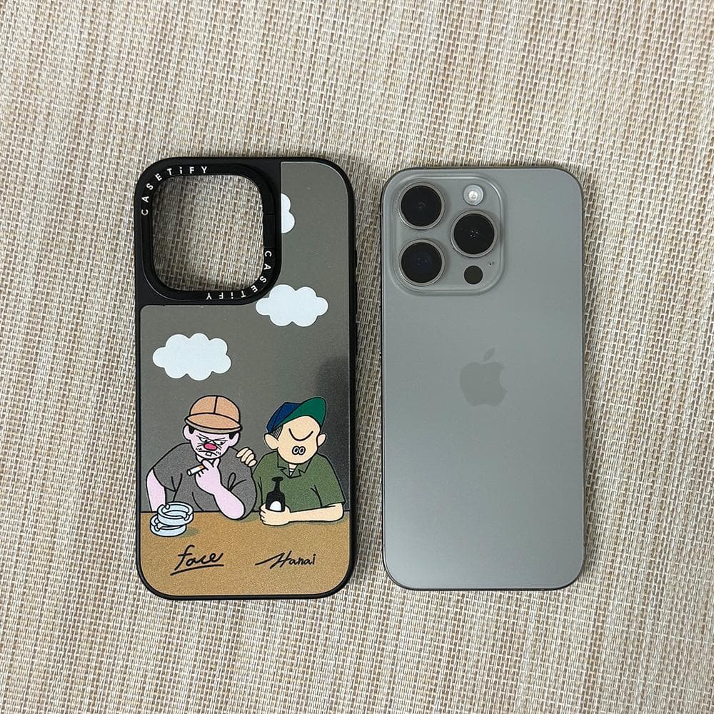 iPhone 15Pro 本体 + CASETiFY＆花井祐介コラボケースセット