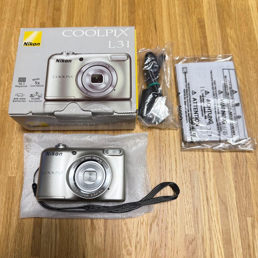 極美品　Nikon COOLPIX L31 デジカメ
