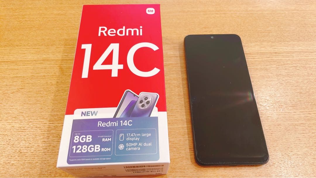 スマートフォン本体 Xiaomi Redmi 14C 8GB RAM 128GB ROM