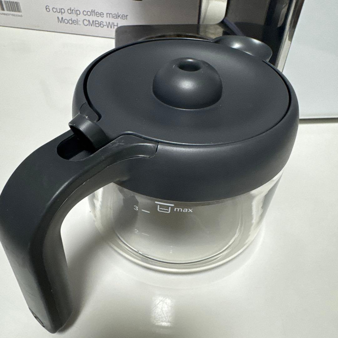 値下げ！DeLonghi デロンギ ドリップ コーヒーメーカー CMB6-WH