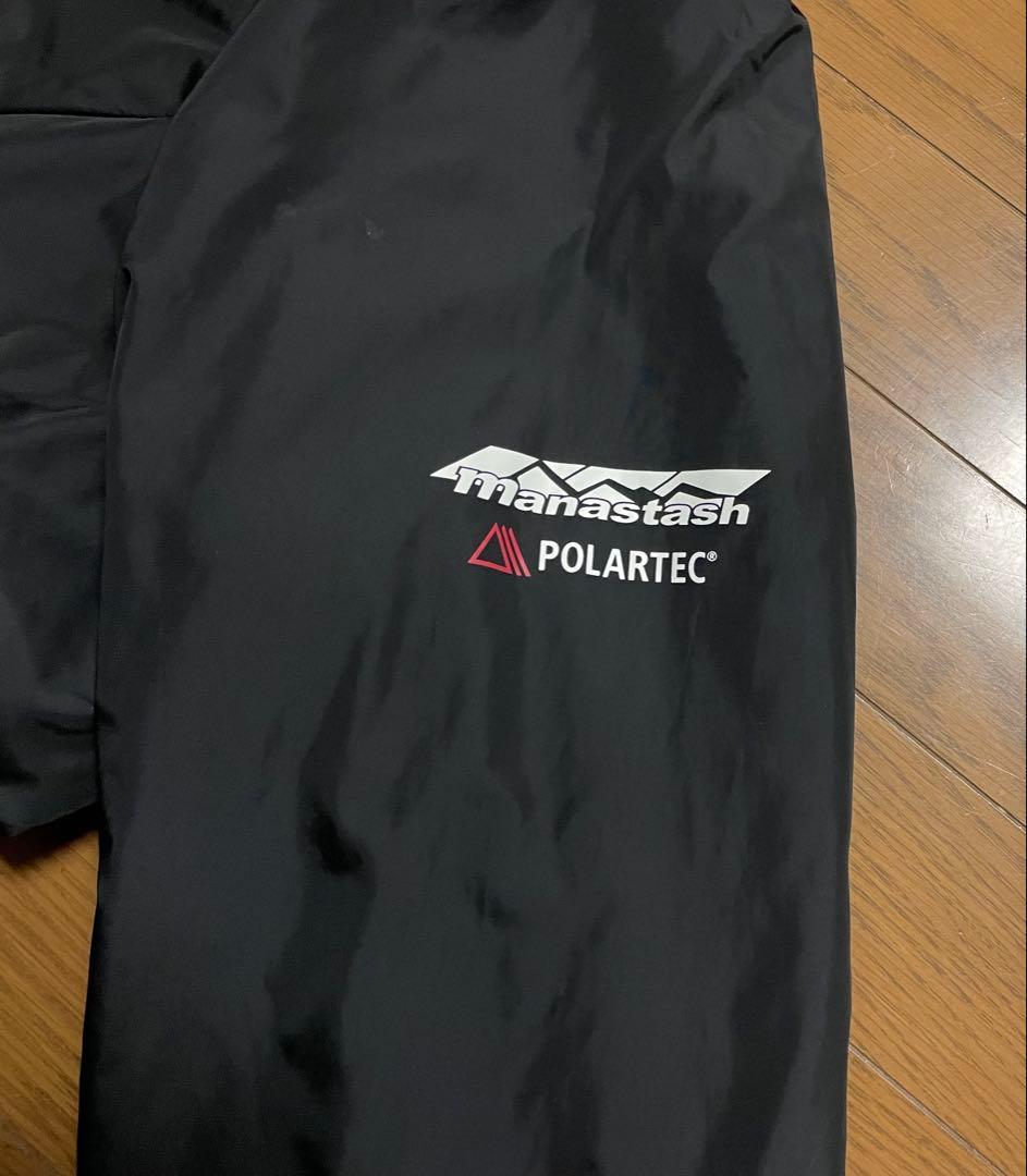 MANASTASH×POLARTEC リバーシブル フリース ナイロンジャケット